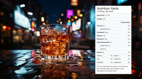 How Many Calories Are In A Shot Of Whiskey