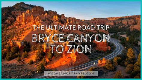 What Is The Actual Distance Between Zion And Bryce Canyon National Parks