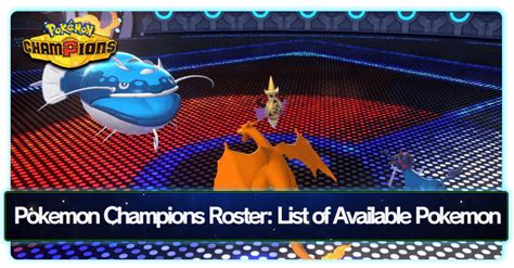 Pokemon Champions: Full List Of Pokemon You Can Catch