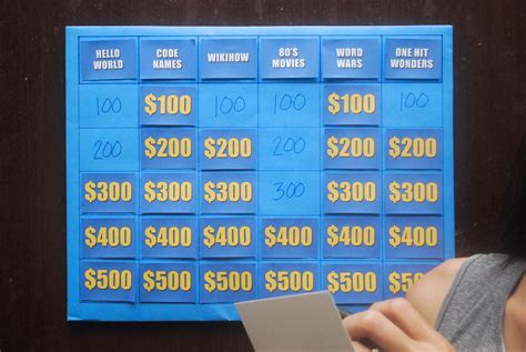 How To Make Your Own Jeopardy Game At Home Without Any Software