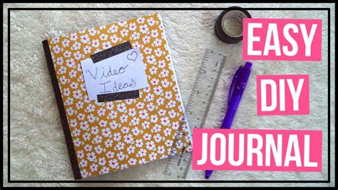 How To Make Your Own Journal From Scratch Step By Step