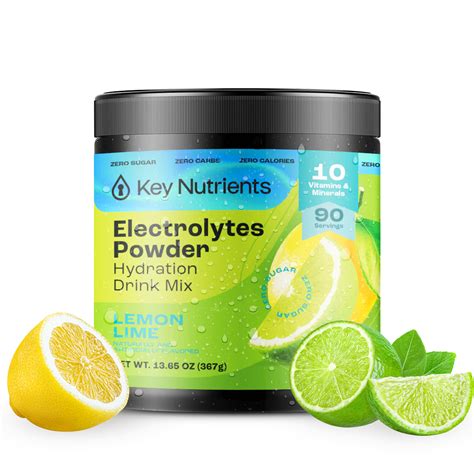 5 Key Nutrients Every Electrolyte Powder Formula Needs