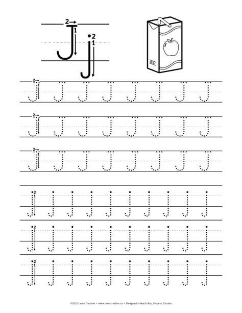 Letter J Activity Sheets To Print And Use