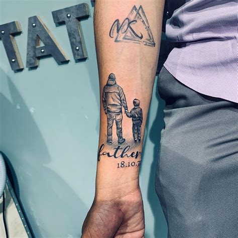 Tattoos For Fathers With Sons