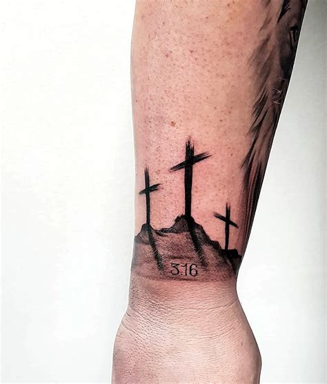 Three Cross Tattoo