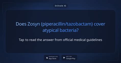 Zosyn Antibiotic Coverage: What Bacteria Does It Treat