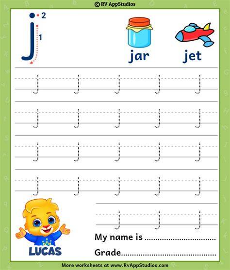 How To Write Letter J With Examples